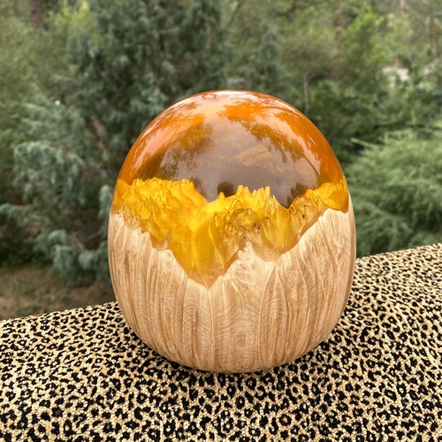 Click to view detail for SH213 Amber, Maple Globe 6 $400